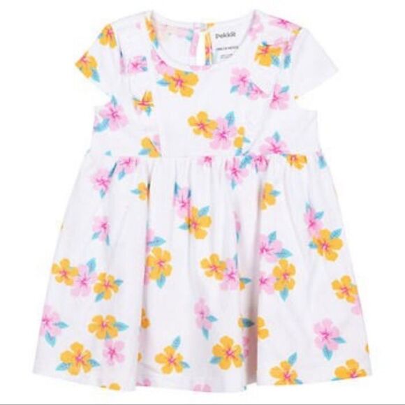 Pekkle Infant 8- piece clothing purple rainbow and pink toucan set 12 month - Picture 13 of 14